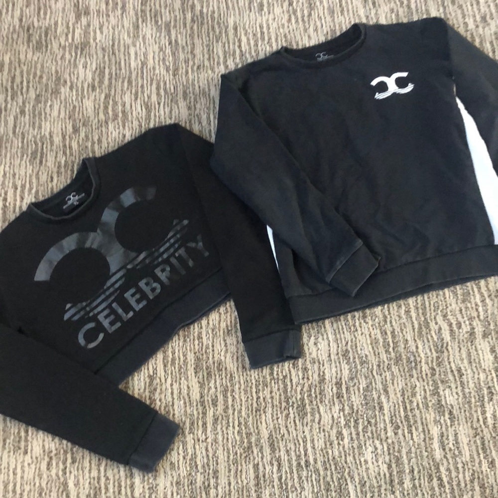 Celebrity Dance Competition Sweatshirt Duo